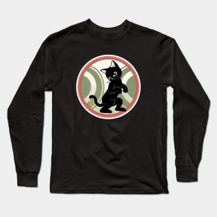 Sweet black kitty Long Sleeve T-Shirt